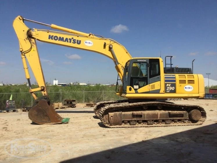 Side of used Komatsu Excavator